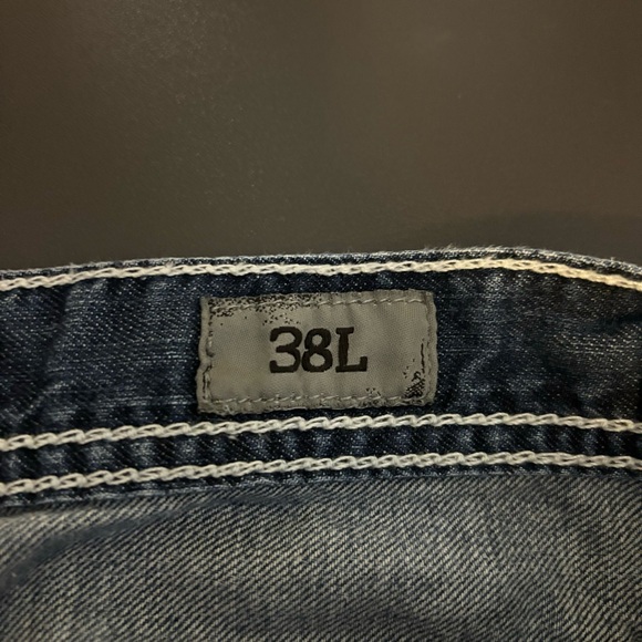 BKE Tyler Straight Jeans Size 38 Long 38x32 Mens - Picture 4 of 8